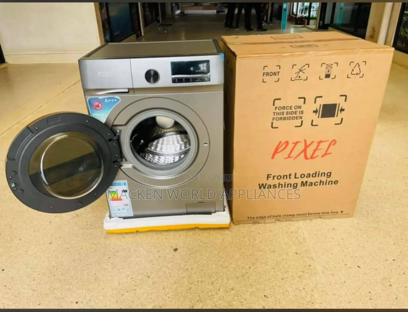 8kg Pixel Front Loader Fully Automatic Washing Machine