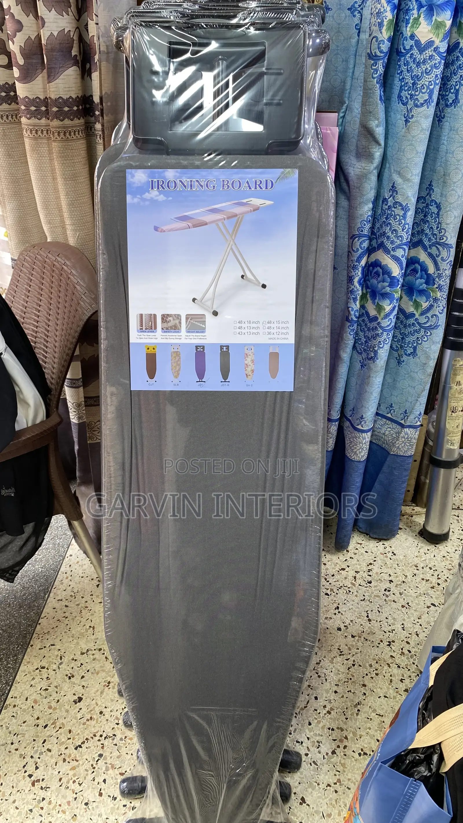 Height Adjust Ironing Board
