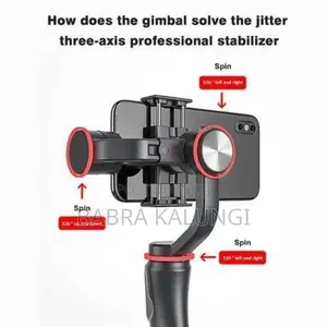 3-Axis Gimbal for Smartphones and Action Cameras