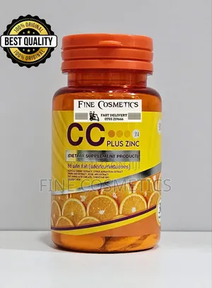 New Ascorbic Cc Plus Zinc 1000mg Vitamin C Pill for Skin Etc