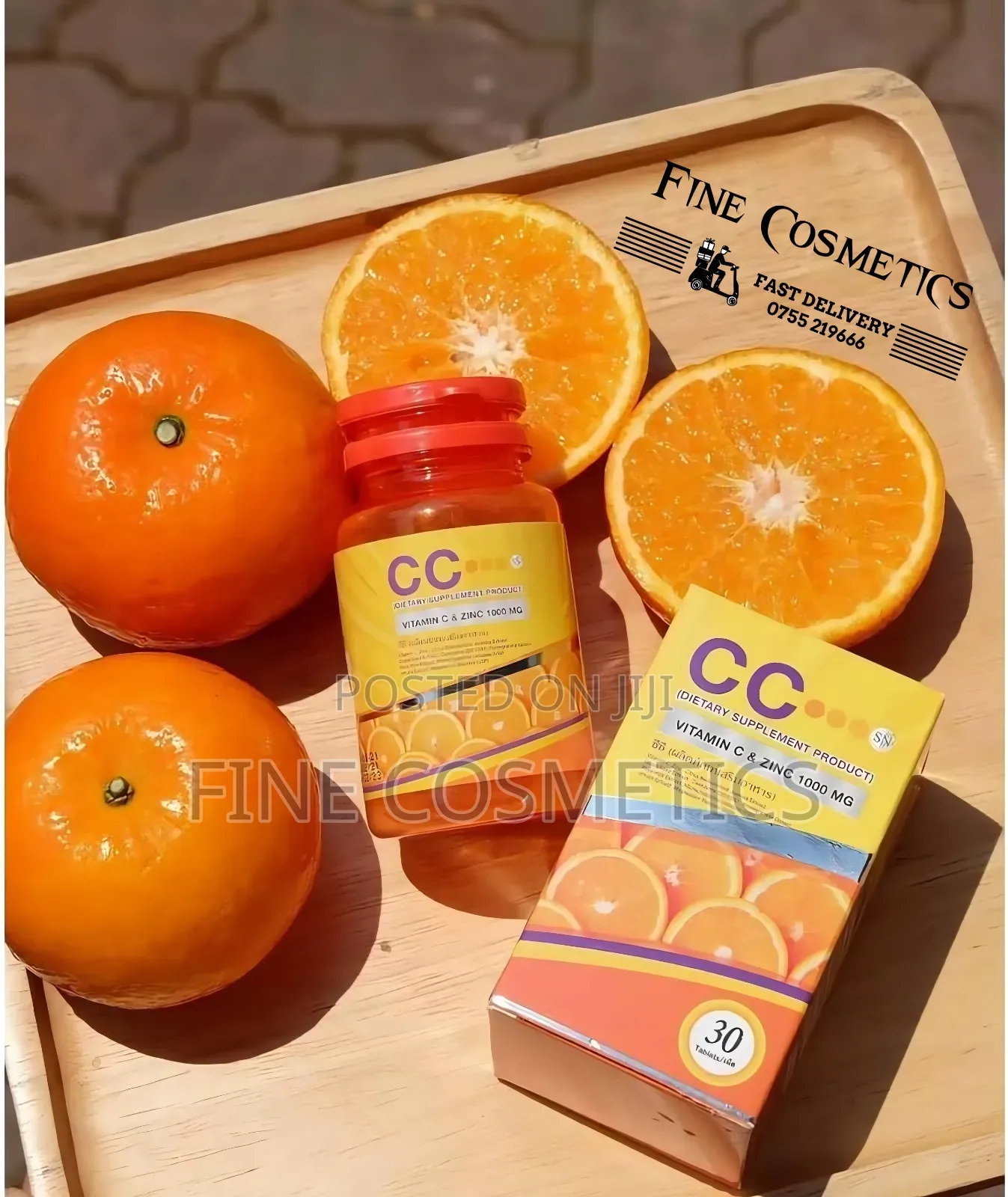 New Ascorbic Cc Plus Zinc 1000mg Vitamin C Pill for Skin Etc