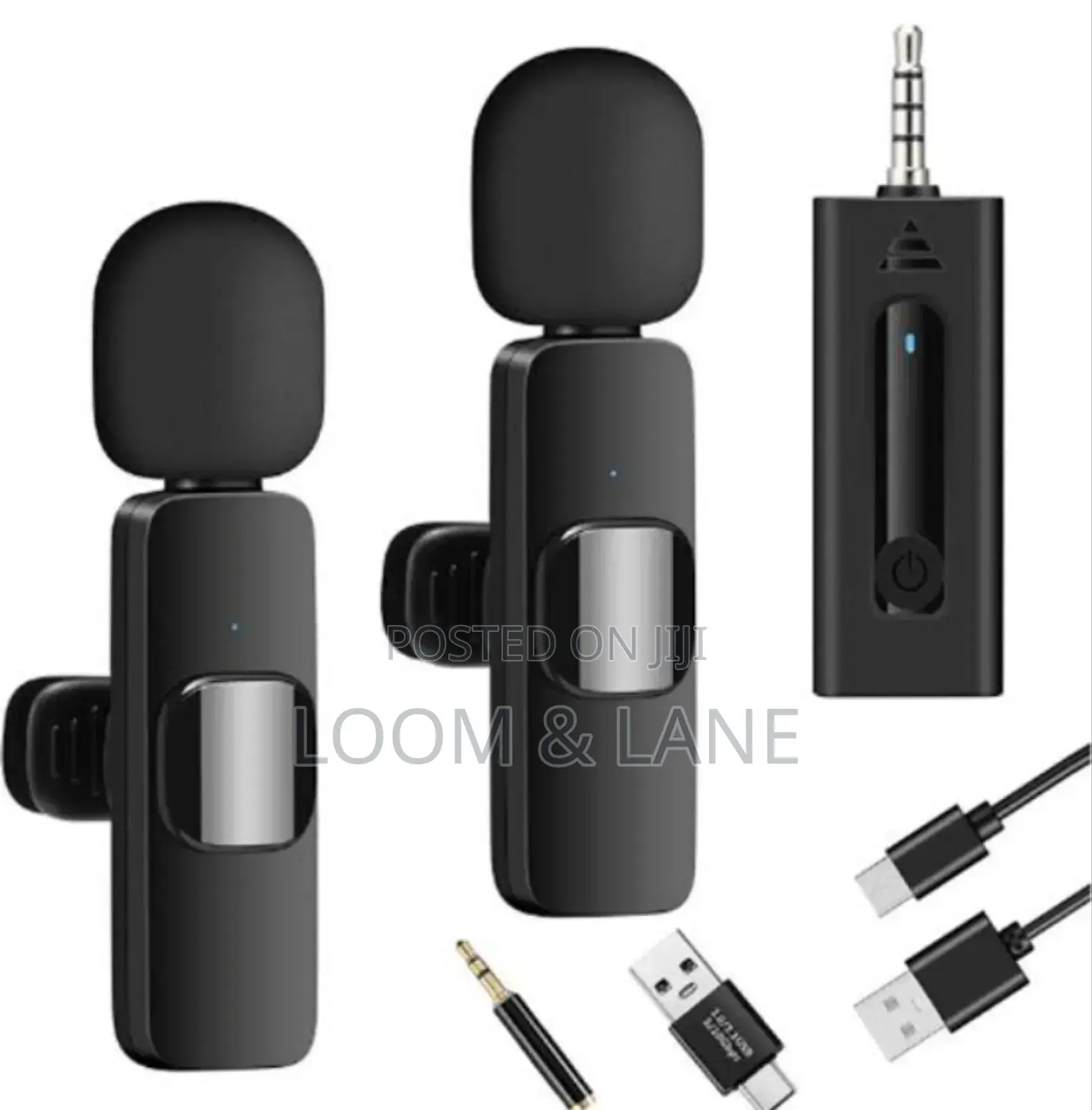 Wireless Collar Microphone for 3.5mm Aux Device