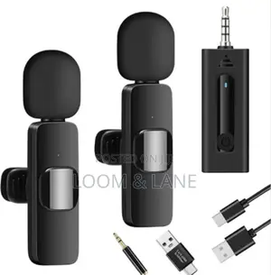 Wireless Collar Microphone for 3.5mm Aux Device