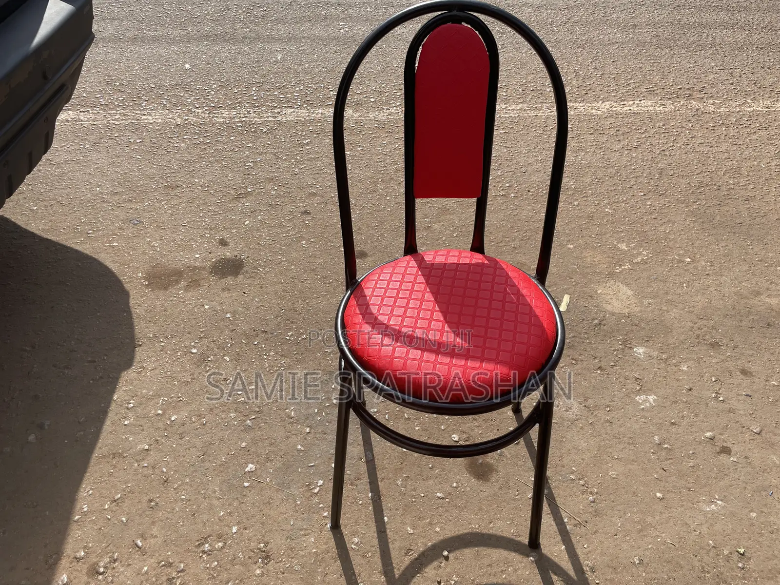 Simple Red Chair