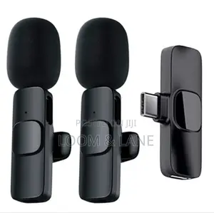 Dual Wireless Microphone for Live and Recording