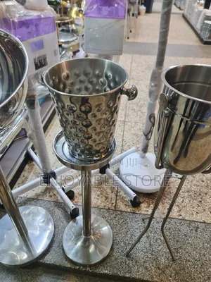 Ice Bucket Checked Stand Brand New