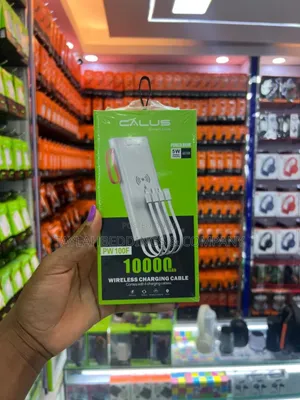 Calus Power Bank Wireless Induction 10000mah Pw100f White