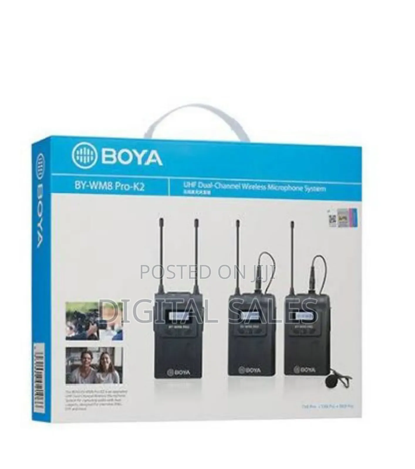 Boya by-Wm8 Pro- Dual Lapel Mics