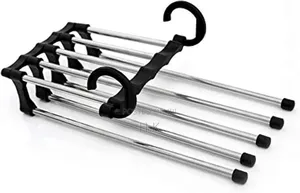 5-in-1 Multi-Layer Stainless Steel Pants Hanger.