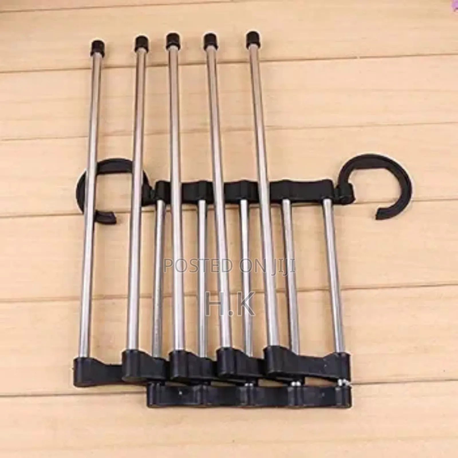 5-in-1 Multi-Layer Stainless Steel Pants Hanger.