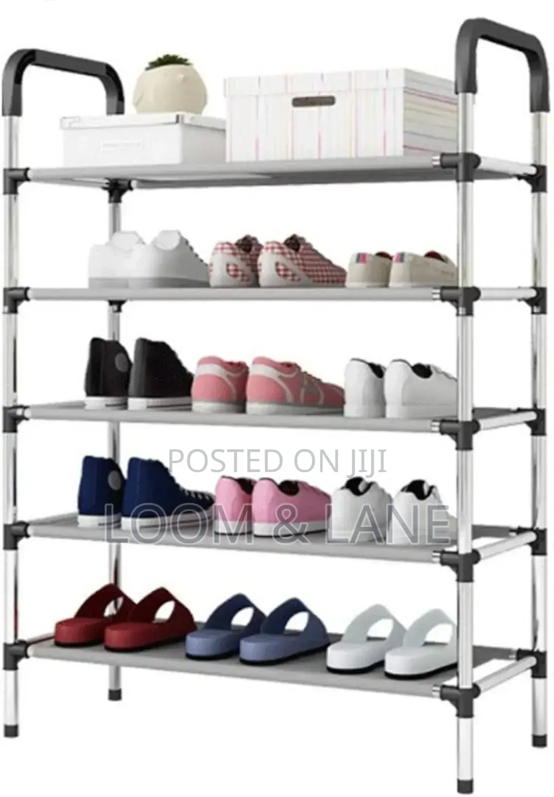 Stainless Steel Shoe Rack