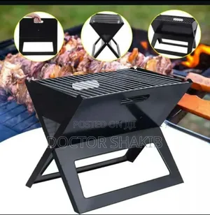 Portable Folding BBQ Charcoal Grill