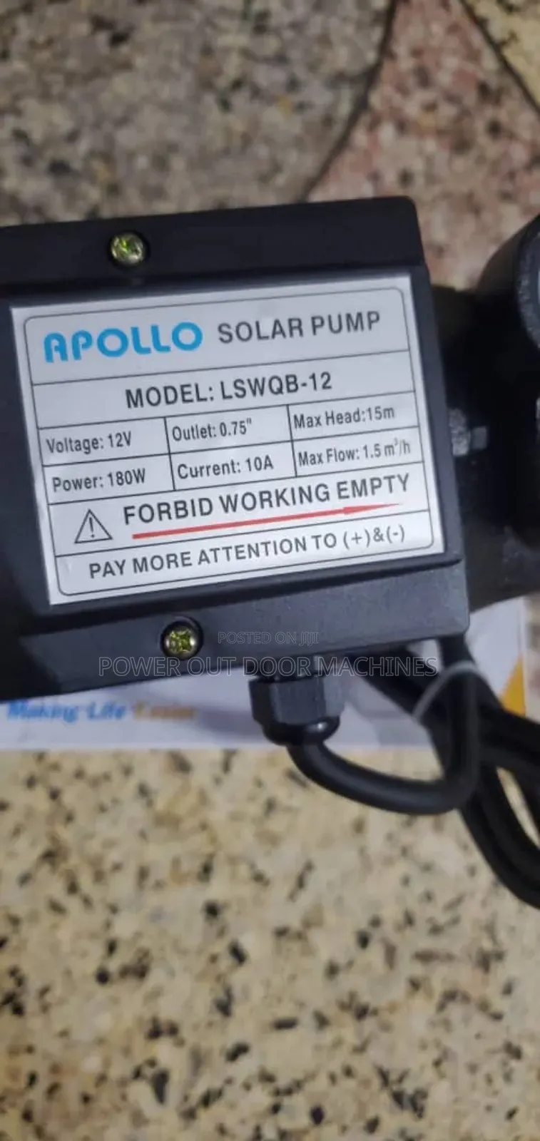Solar Dc Surface Electric Pump