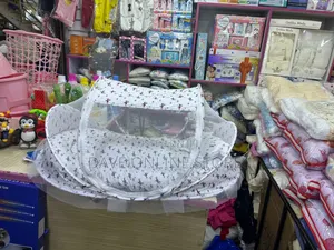 White Baby Mosquito Net Bed