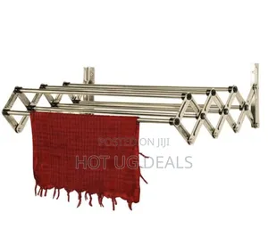 Stainless Steel Wall Mounted  Metallic Cloth Dryer Stand