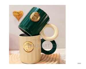 Design Mug 1piece -Green,White,Red