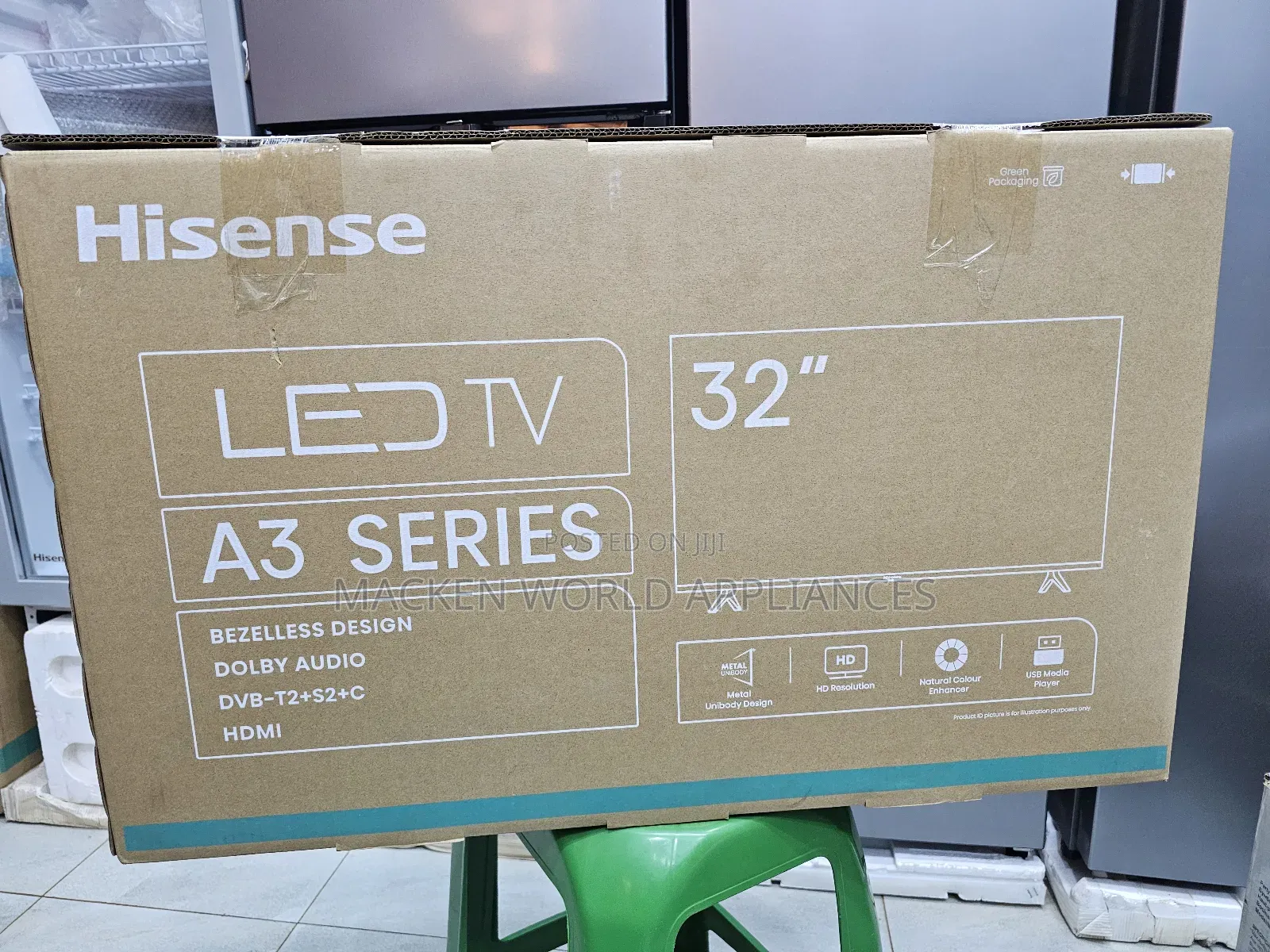 32 Hisense Digital Free to Air Tv Frameless