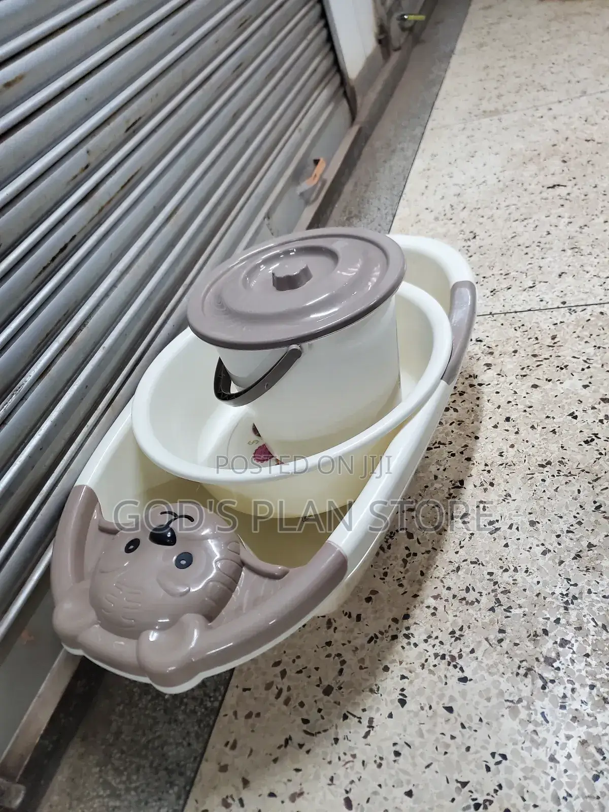 Plastic Baby Basin Set (3 Items)