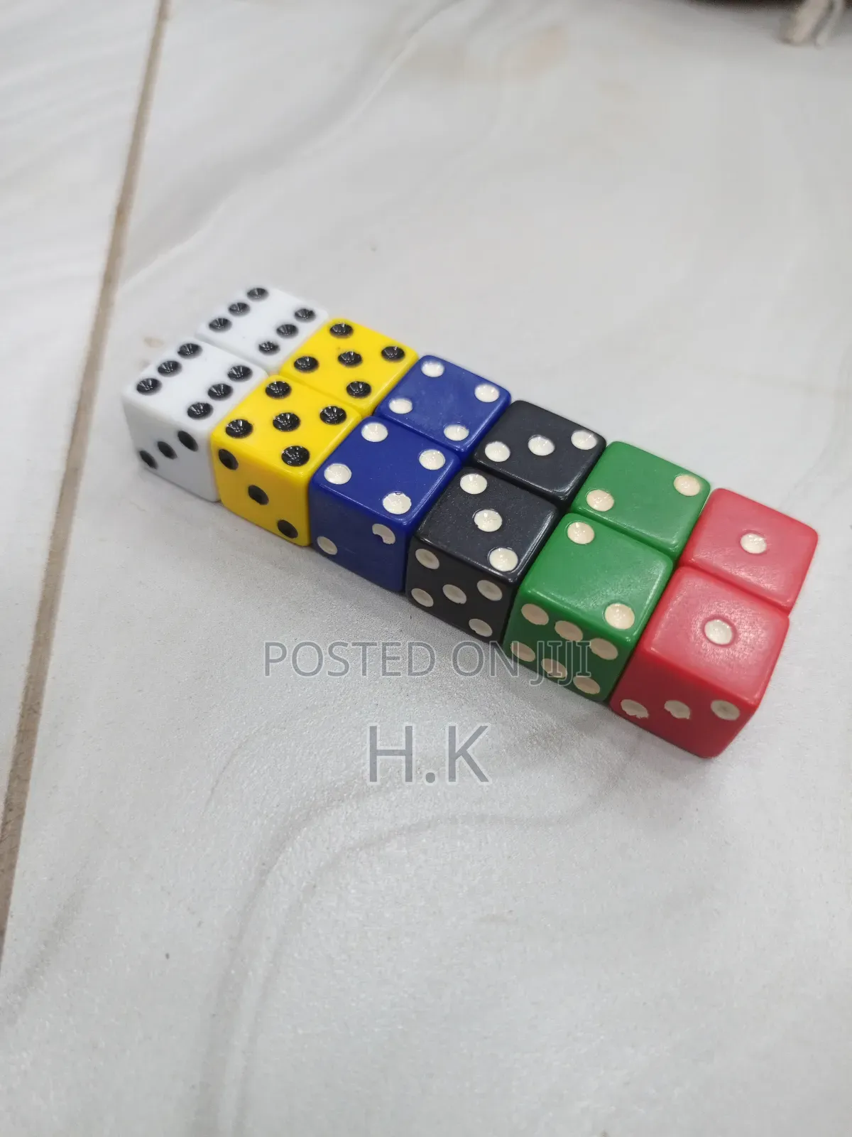 Pair Six-Sided Dice
