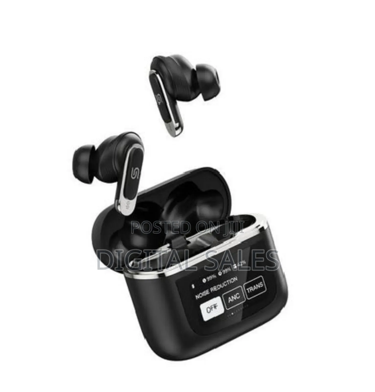 Porodo Soundtec Guide Earbuds With Anc Tws, Touch Screen,