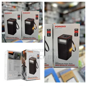 Porodo 60000mah High Capacity Power Bank