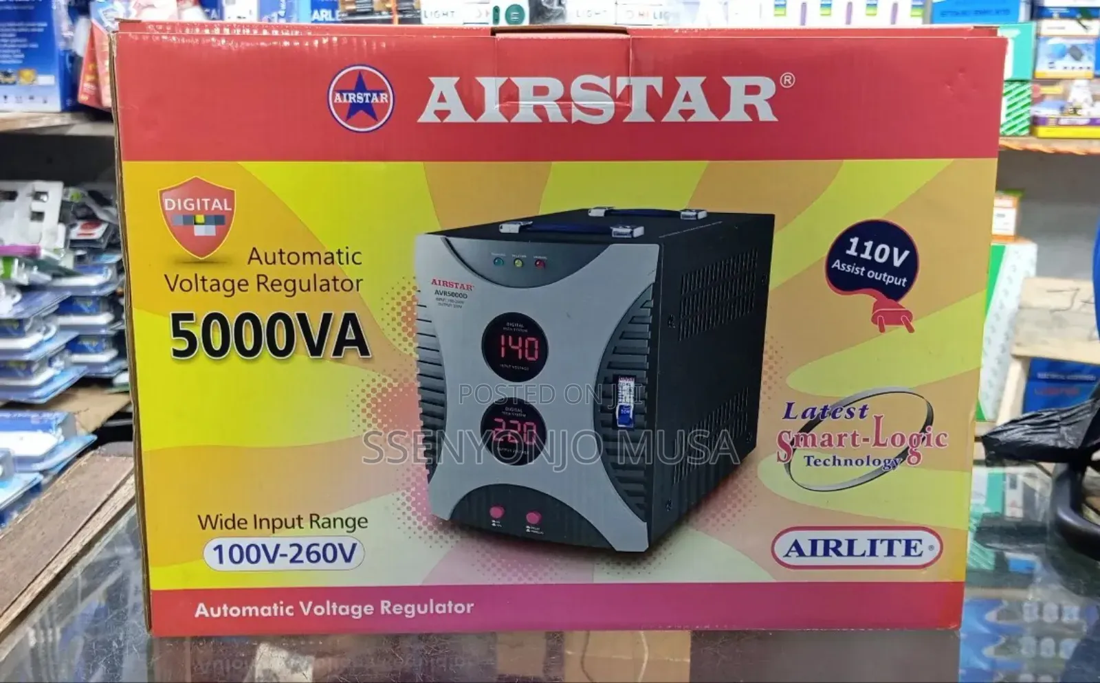 Airstar 5000va Voltage Stabilizer for Electronics