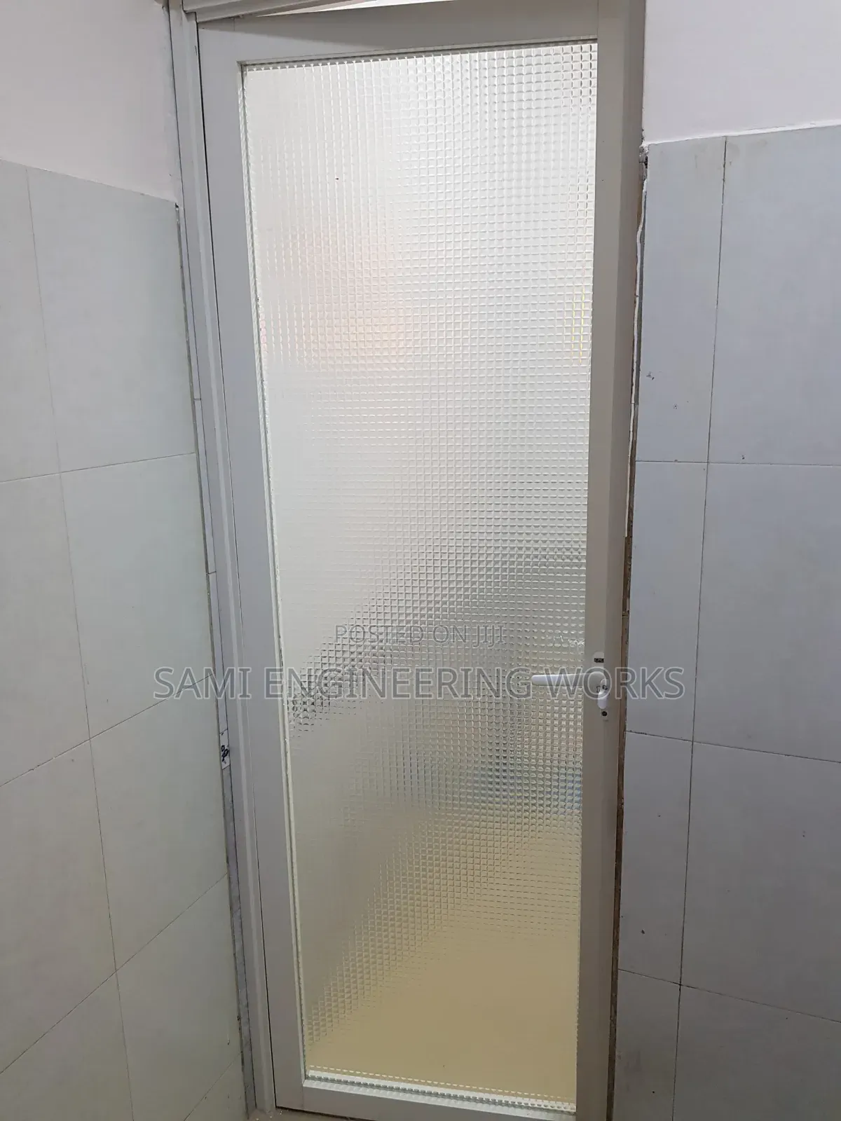 Full Glass Aluminum Bathroom Door Seguku