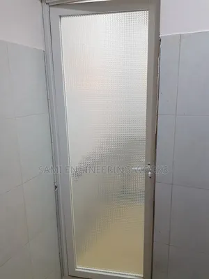 Full Glass Aluminum Bathroom Door Seguku