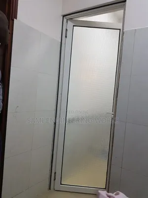 Full Glass Aluminum Bathroom Door Seguku