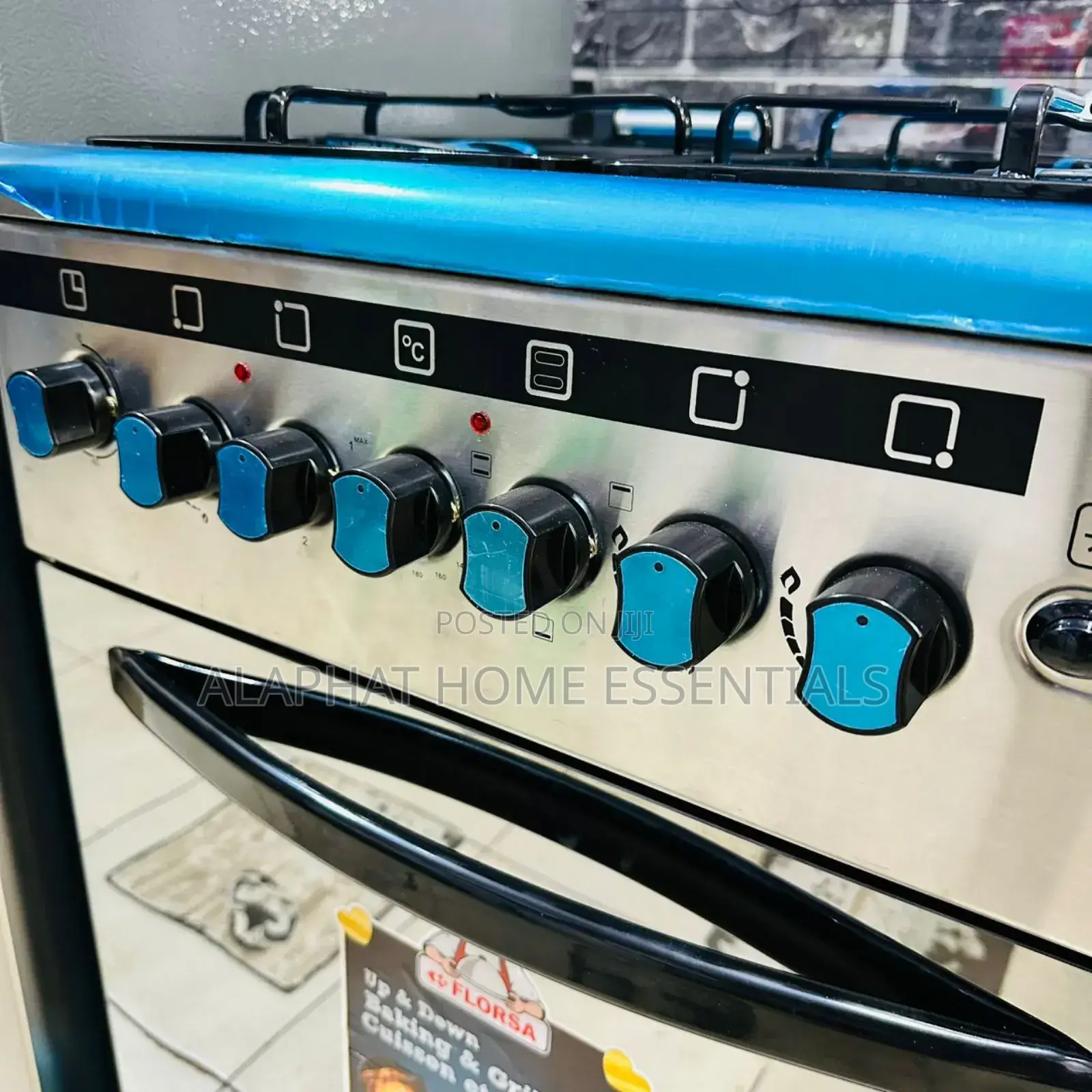 Florsa 60x60cm Stainless Steel Cooker