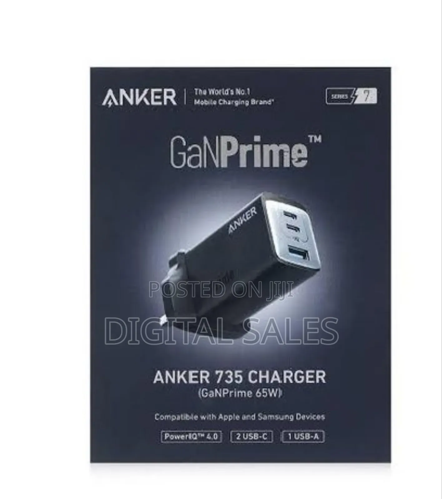 Original Anker Usb C Adapter 735 65wfast Phons/Laptops