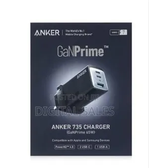 Original Anker Usb C Adapter 735 65wfast Phons/Laptops