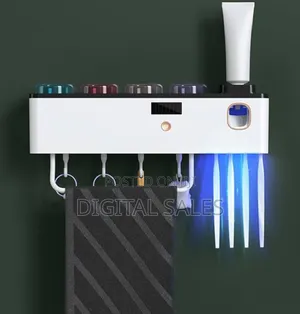Smart Toothbrush Holder With Uv Sterilizer