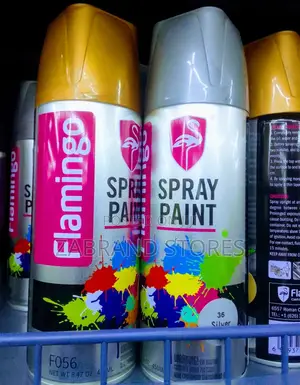 Flamingo Quick Dry Car Spray Silver
