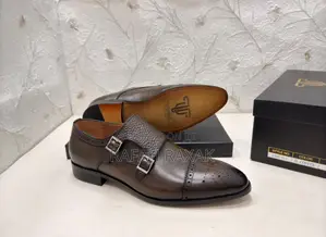 Original Men’S Taads Oxford Double Buckle Monk Strap Shoes