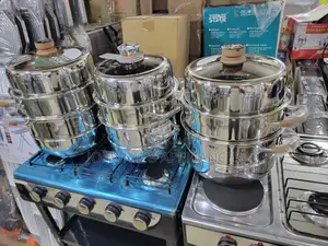 Multi -Function Timer Food Steamer 3tiers