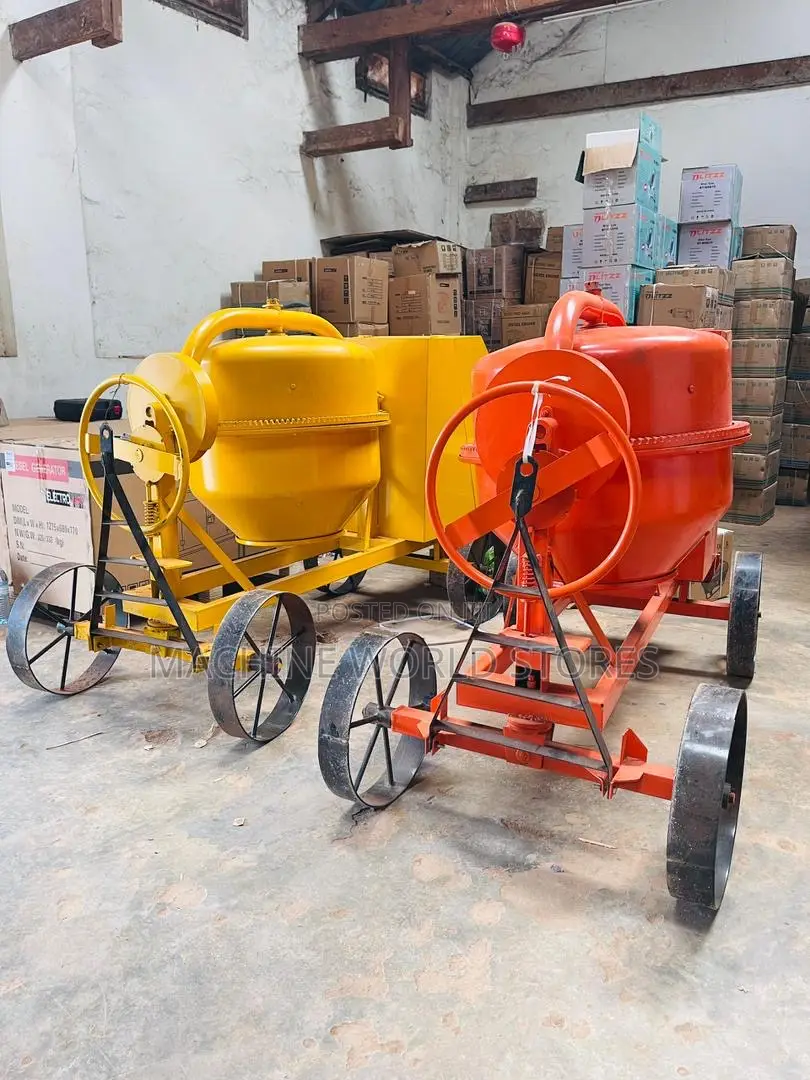 Concrete Mixers With Diesel Engine