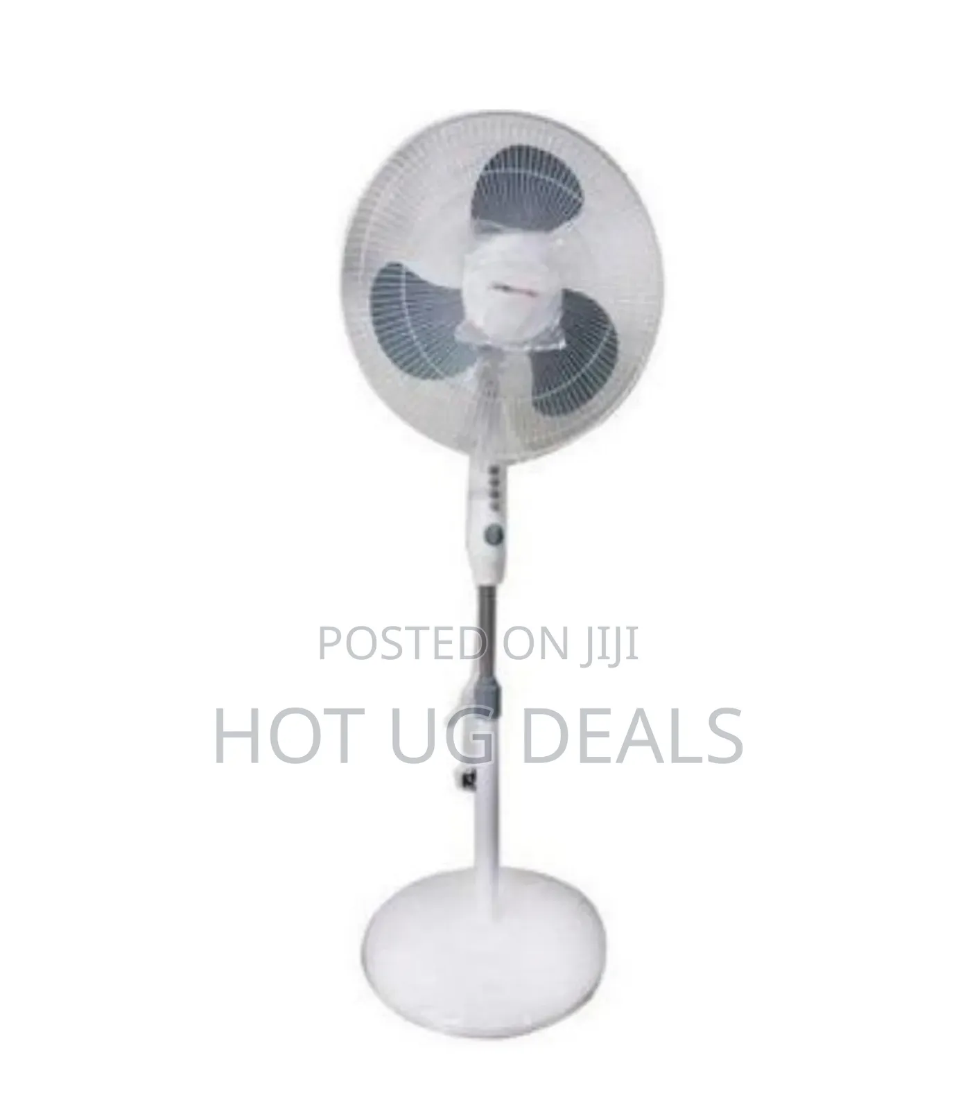 Mewe 16 Inch Stand Fan - Black/White