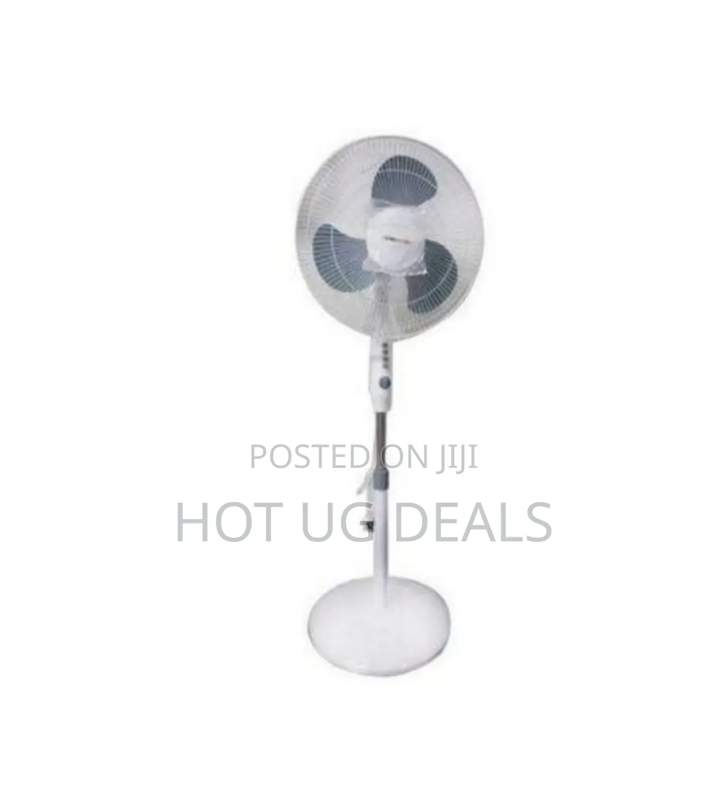 Mewe 16 Inch Stand Fan - Black/White
