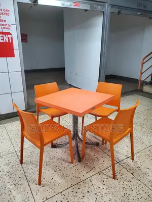 Restaurant Chairs and Table Plastic Heavy Quality