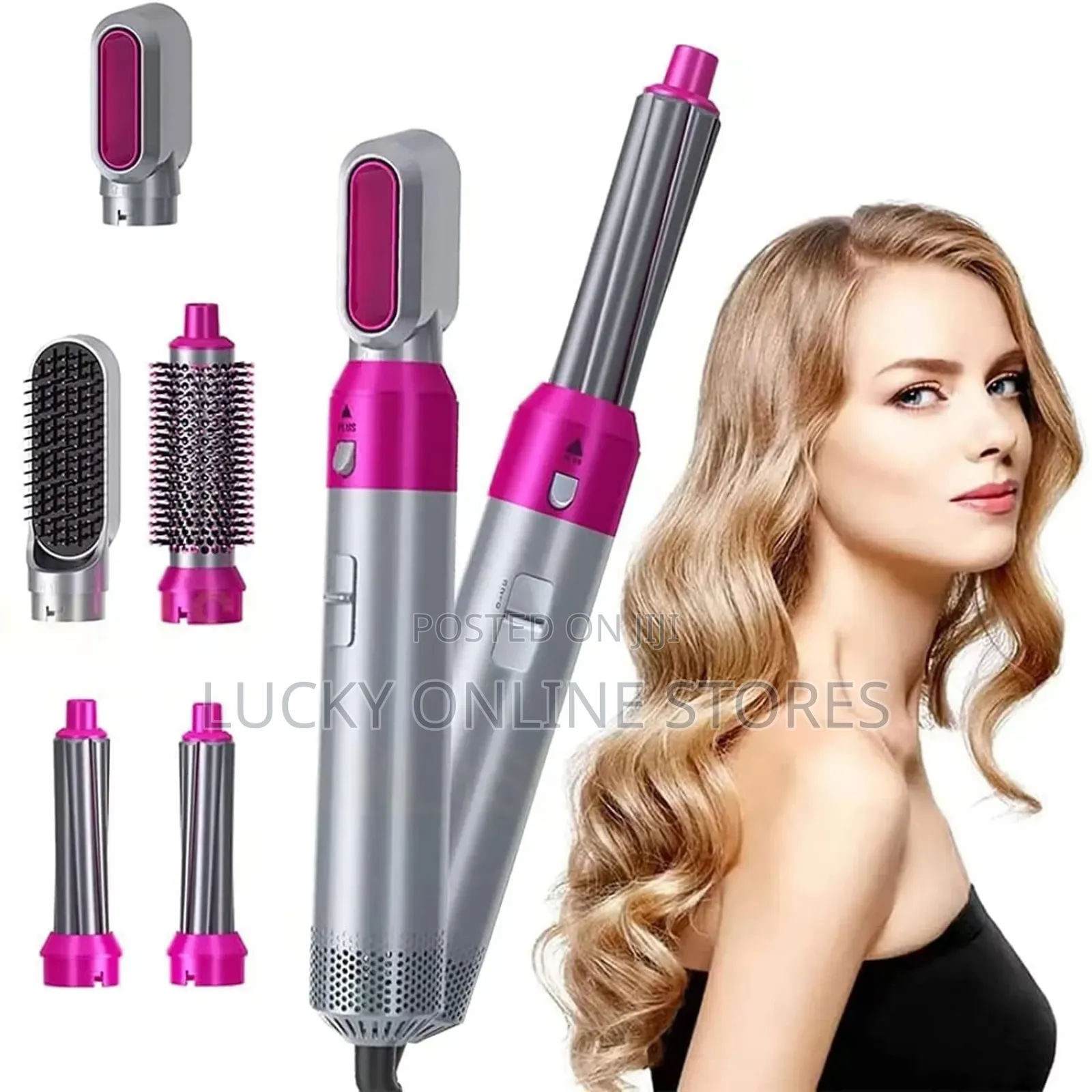 5in1 Hot Air Styler Comb Dryer