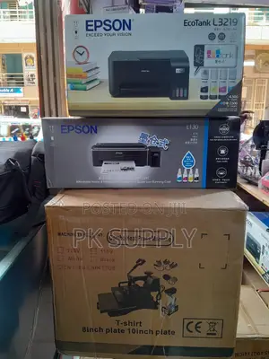 Heatpress Comb(8 in 1) + Sublimation Printer