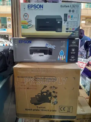 Heatpress Comb(8 in 1) + Sublimation Printer