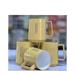 Yellow Water Cups or Mugs.