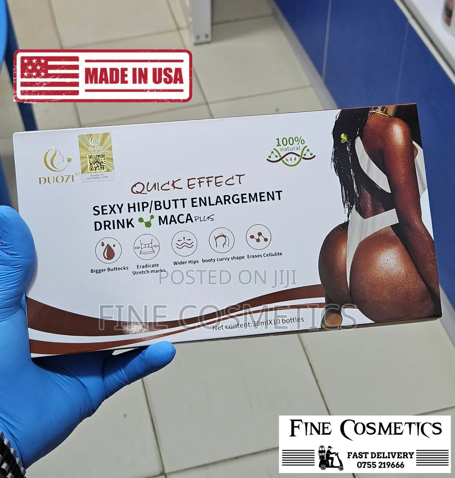 Sexy Hip/Butt Enlargement Drink Duozi Maca Syrup Curvy Shaping Juice