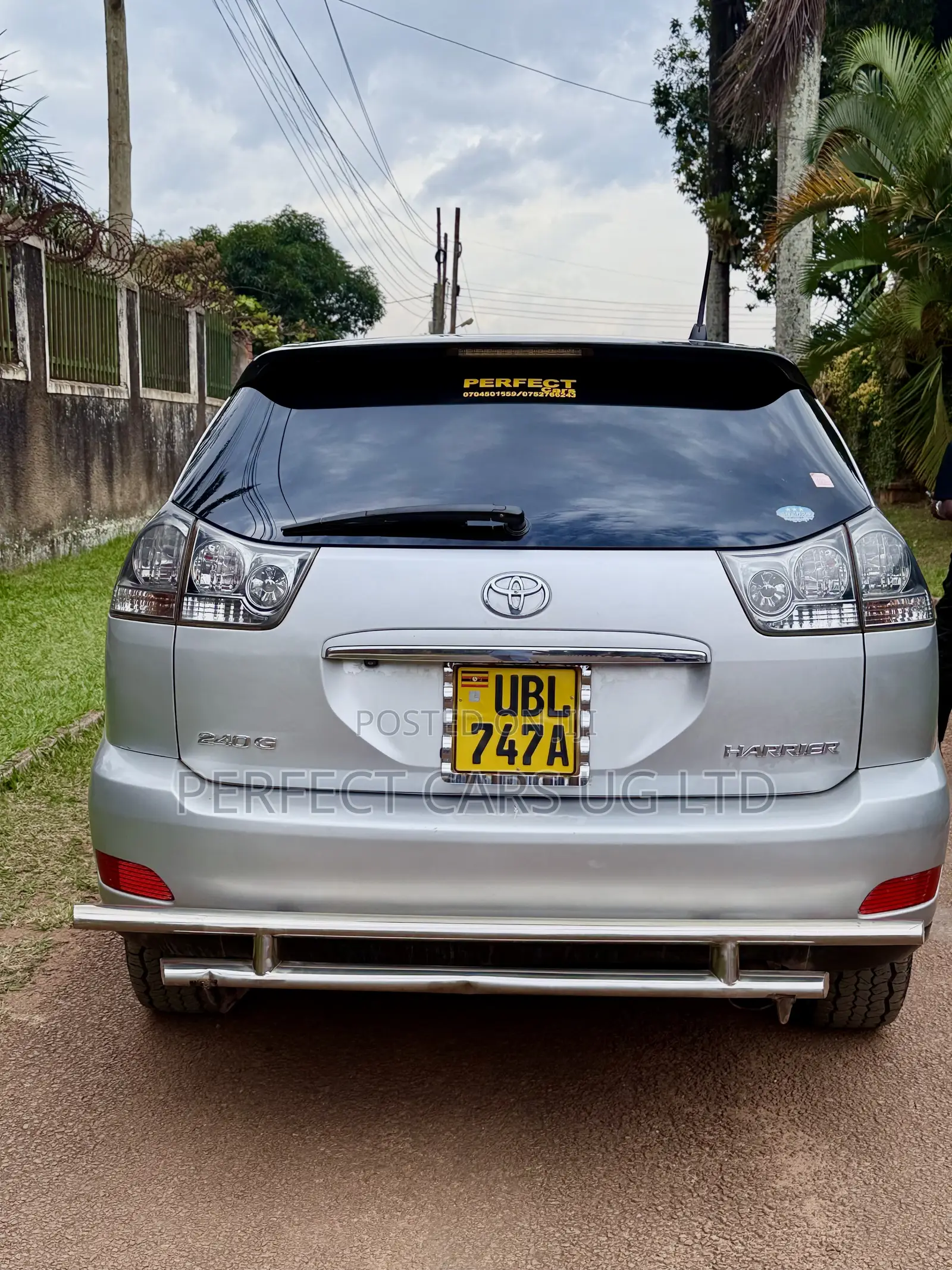 Toyota Harrier 2.4 2010 Silver