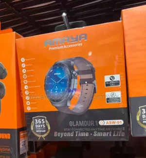 Amaya Asw-01-Black-Smartwatch