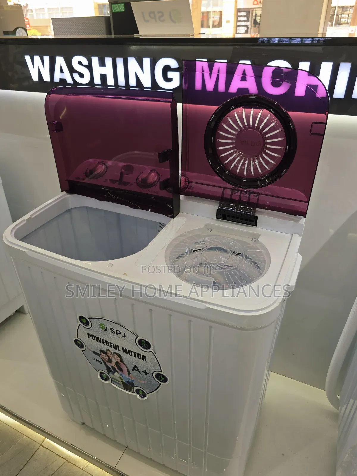 7kgs SPJ Twintub Semi Automatic Washing Machine