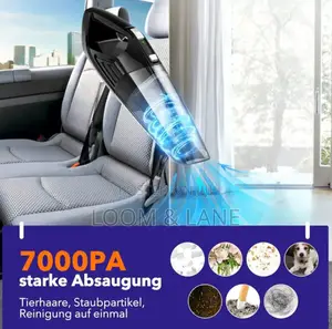 Wireless Black Handheld Vacuum Cleaner
