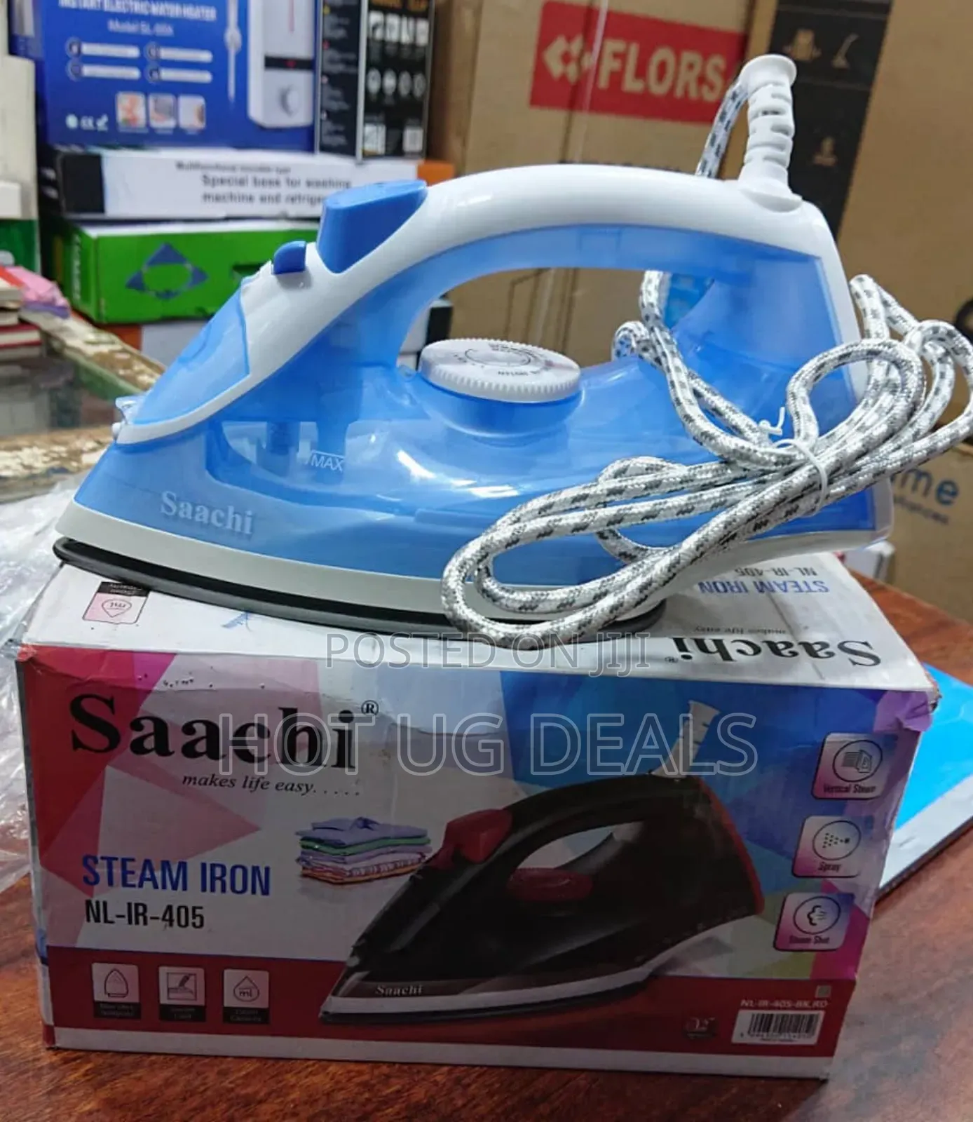 Saachi Nl-ir-237 Steam Iron - Blue White